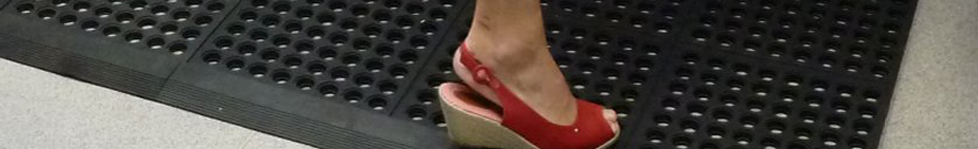 Ergonomiske arbejdsmåtter, aflastningsmåtter, ståmåtter, gummimåtter