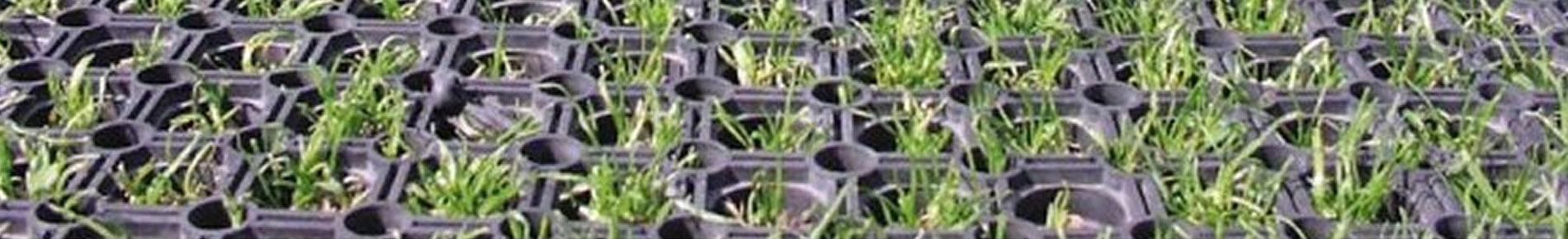 Græsmåtter - Faldunderlag - Sikkerhedsmåtter -  Græsarmering for legepladser