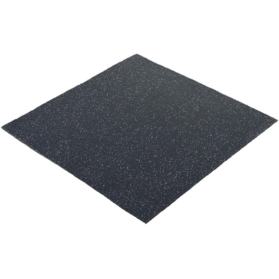 ErgoTile QUAD EasyConnect 1000x1000x20 mm gummifliser med impact bund, C4-GV sort
