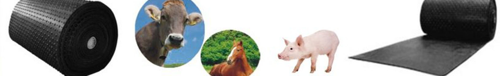 Staldmåtter - Gummimåtter - rulle - skridsikker 