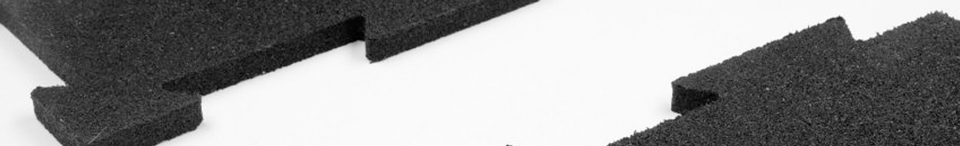 ErgoTile Puzzle Gummifliser Skridsikring og gulvbeskyttelse i forbindelse med fitness og frivægtstræning.