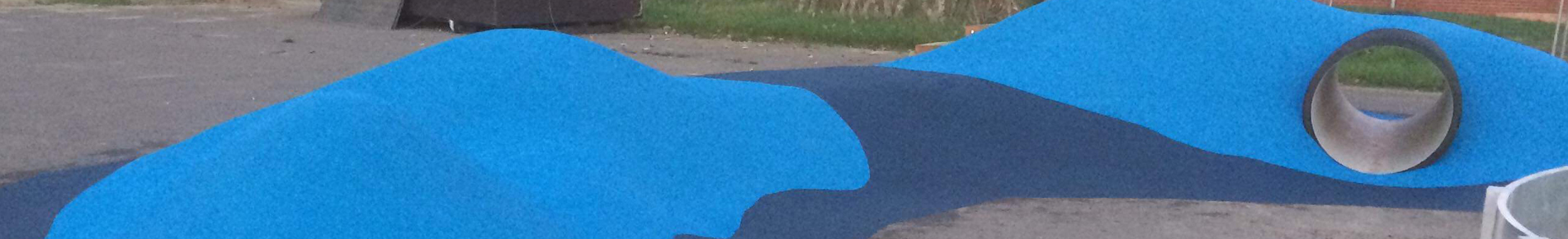 Hovedgård Skole, faldunderlag, polyplay, gummibelægning