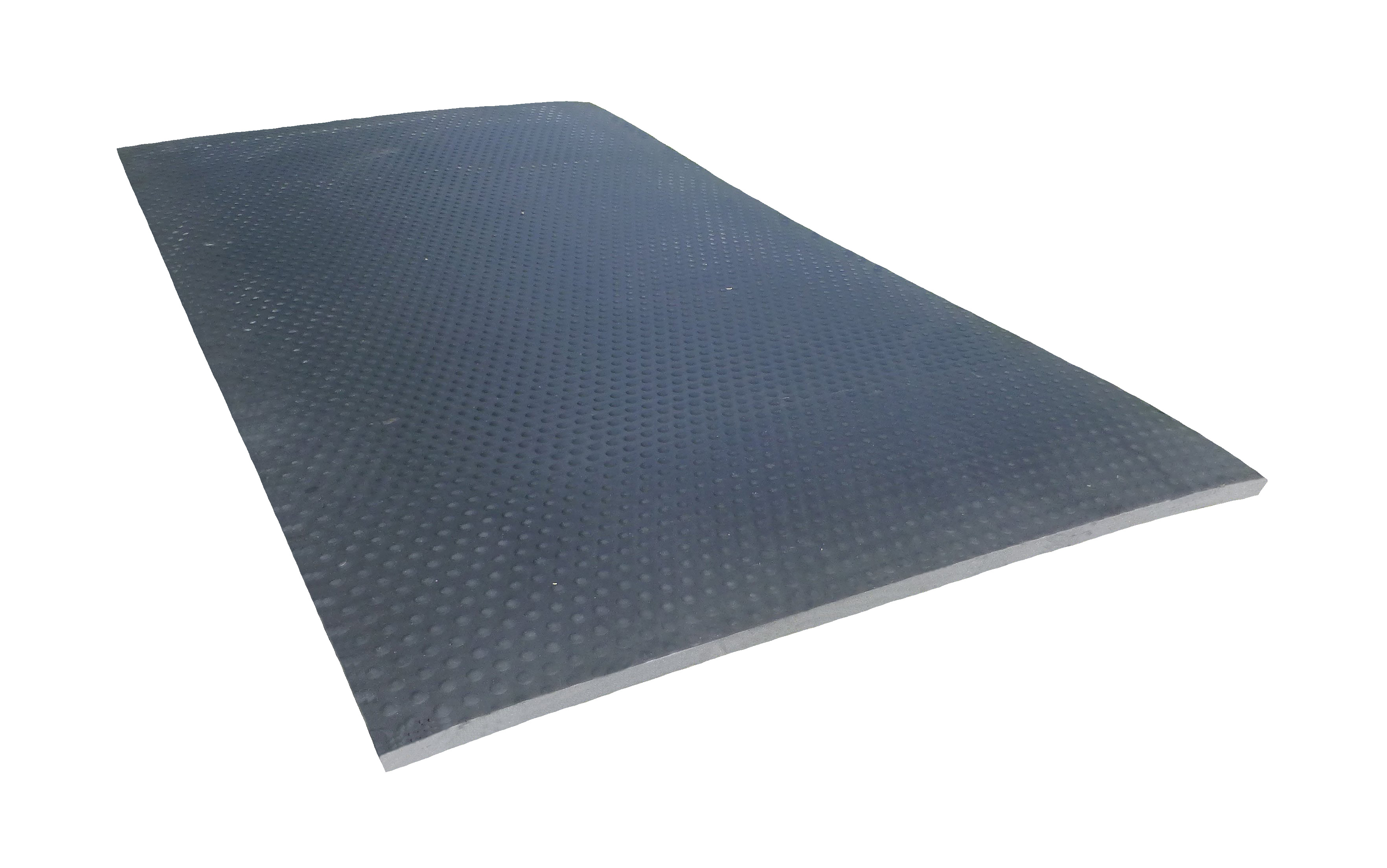ErgoComfort 1600x900x23 mm smågrise-hulemåtte, udført i EVA, sort