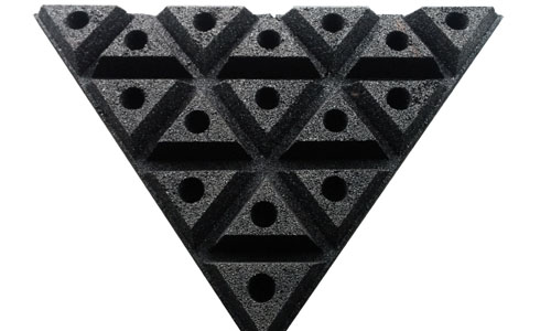 Kundespecifikke produkter OEM ErgoPlay Triangle gummifliser faldunderlag ErgoFloor