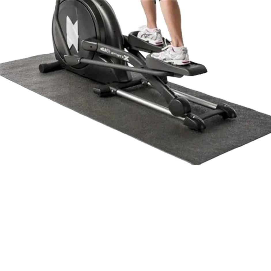 ErgoFit Fitnessmåtte, X-Small, 1300x700x6 mm, sort, pakket i kasser a 6 stk.