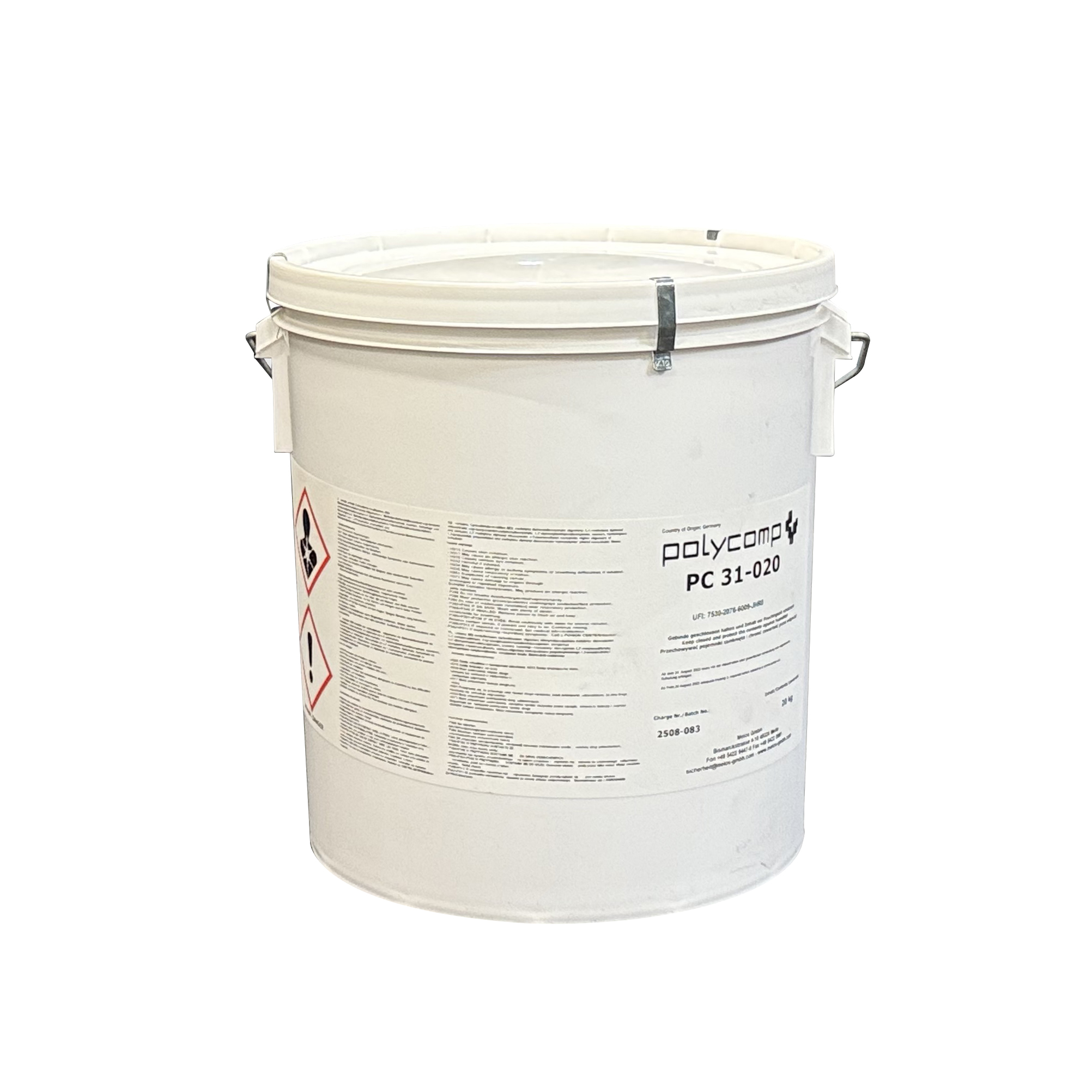 Melos Polyuretan PC 31-020 for gummigranulat, leveret i spande a 20 kg
