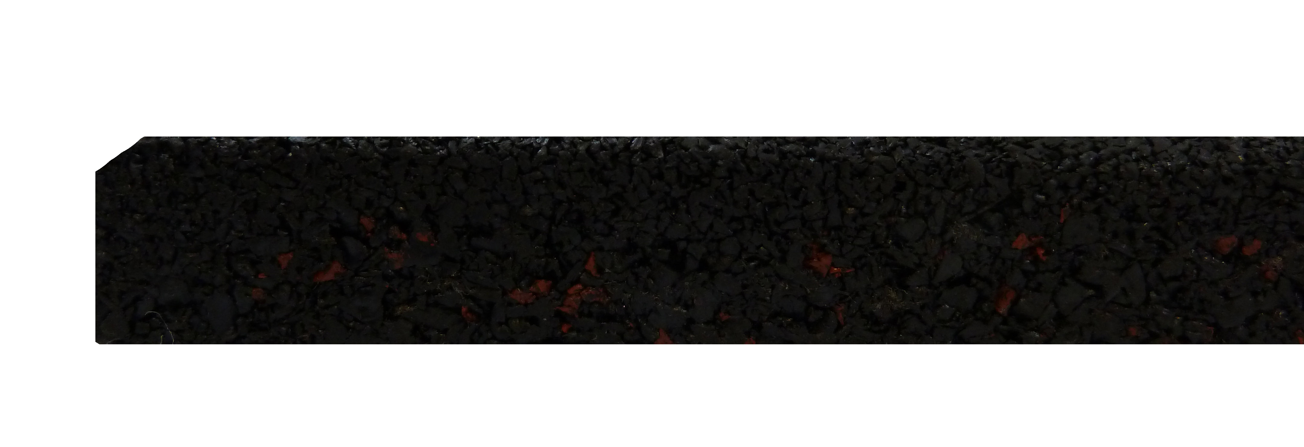 ErgoTile QUAD 500x500x10 mm gummifliser, C1 - sort.