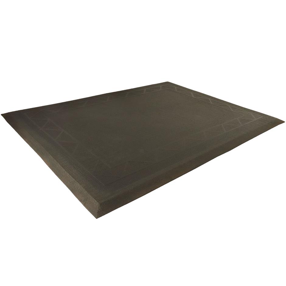 Kontormåtte m. skrå kanter, 700x910 mm