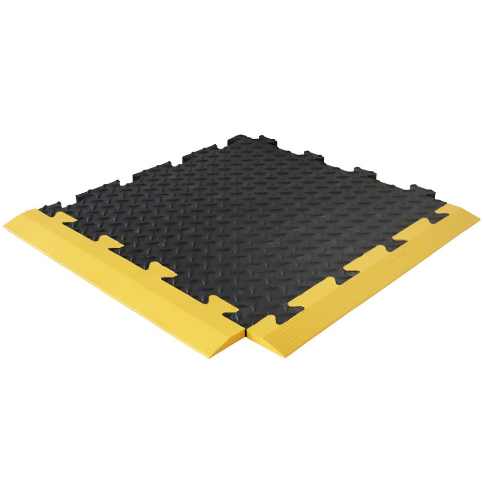 CheckerLok 14x85x500 mm vinylrampe, Male, gul