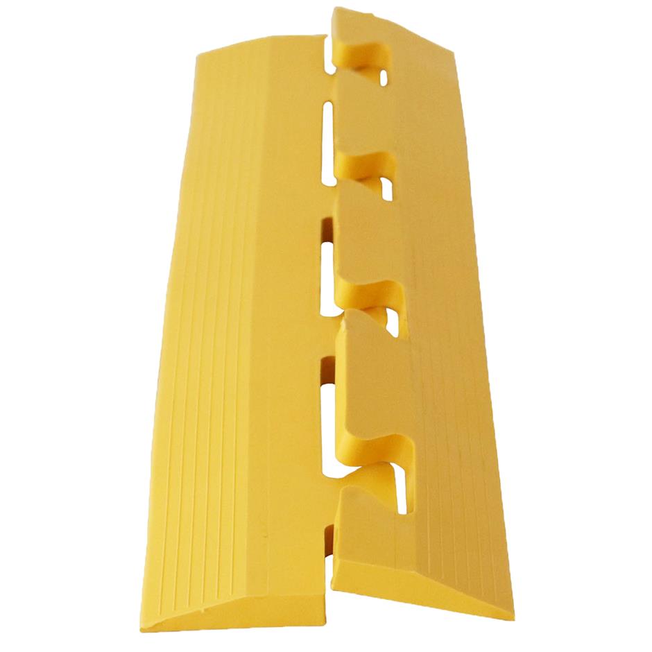 CheckerLok 14x85x500 mm vinylrampe, Male, gul