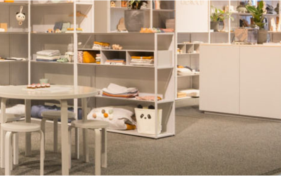 Liewood messestand, København – Legende & ergonomisk udstillingsgulv
