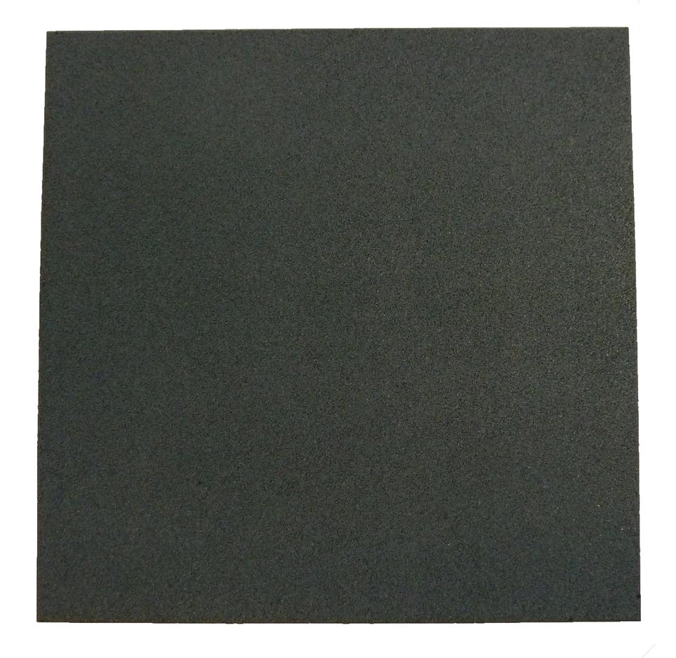 ErgoTile QUAD X 1000x1000x15 mm gummifliser,  C1X-grå