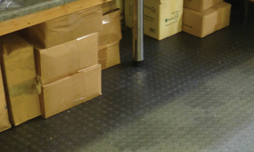 PennyLok vinylfliser som arbejdsgulv