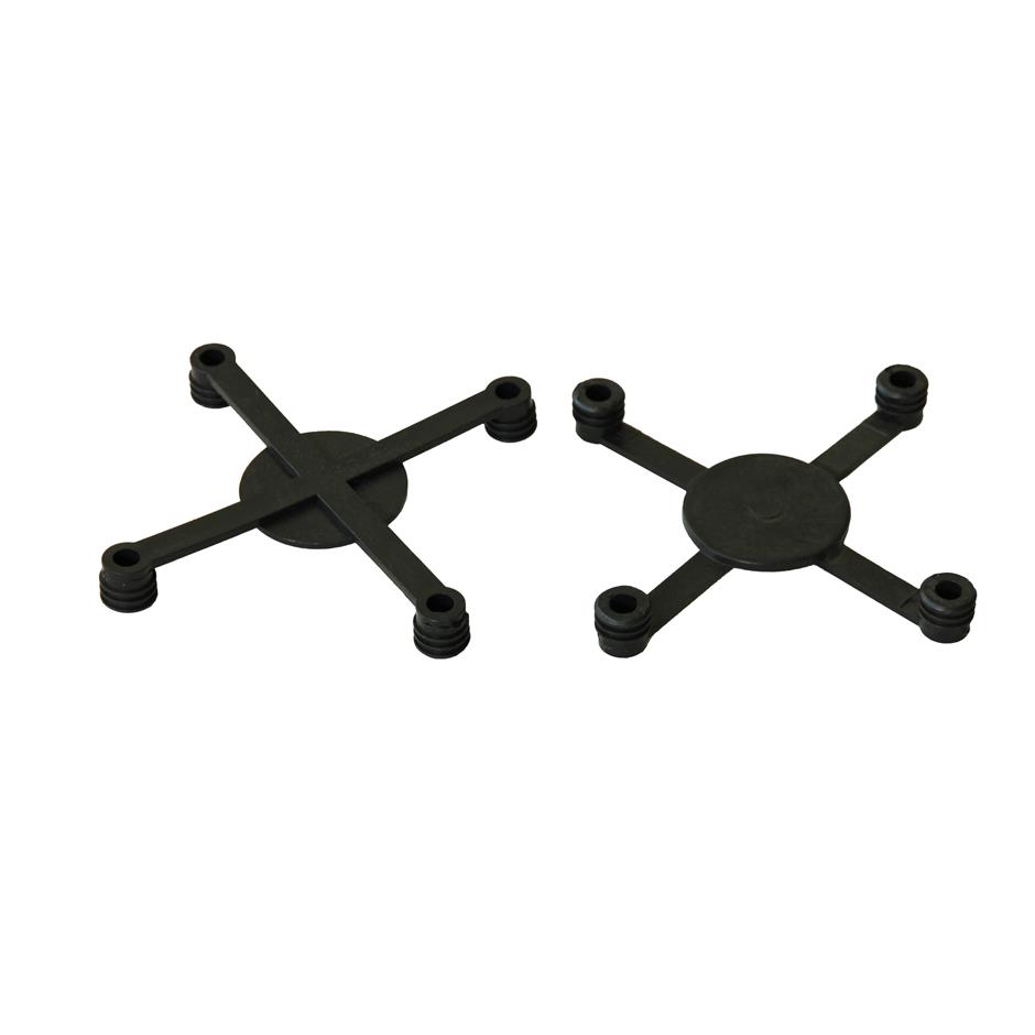 X-connectors for 516x516 mm rubber tiles